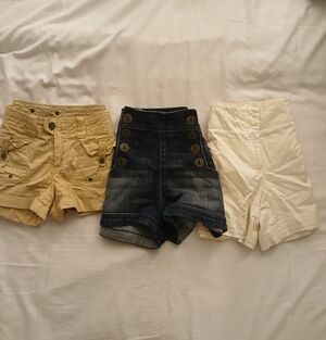 Bundle Shorts Bermudas 3pcs Sz 4s Oldnavy Jcrew 1892 Variety Colors Pre-owned